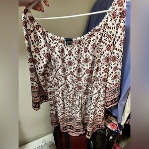 Rue21 sleeveless jumper with shorts